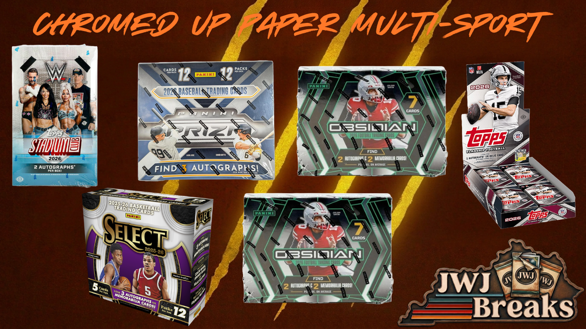JWJ #0238 - Chromed Up Paper Multi-Sport - 25% Filler
